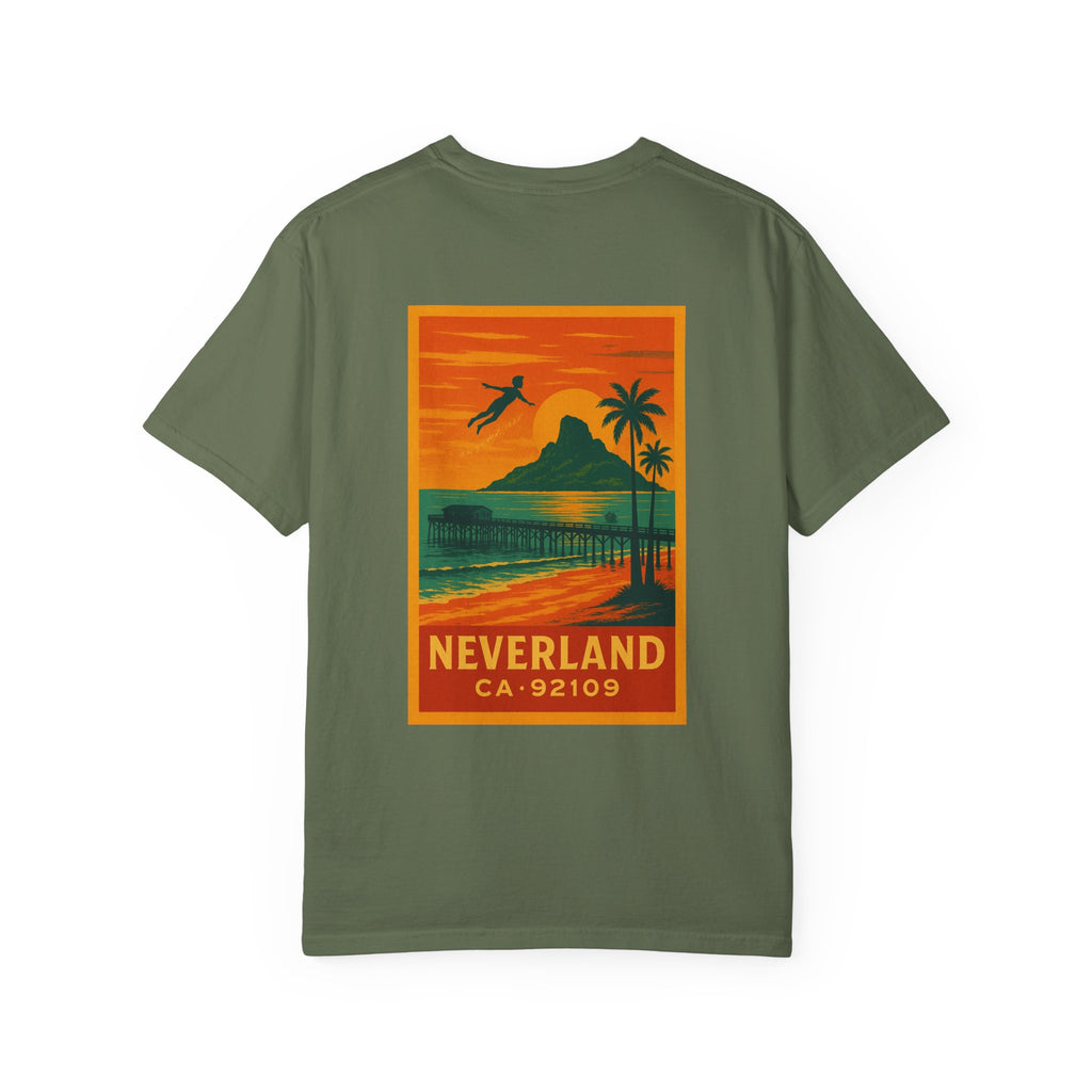 Neverland, CA 92109 Tee