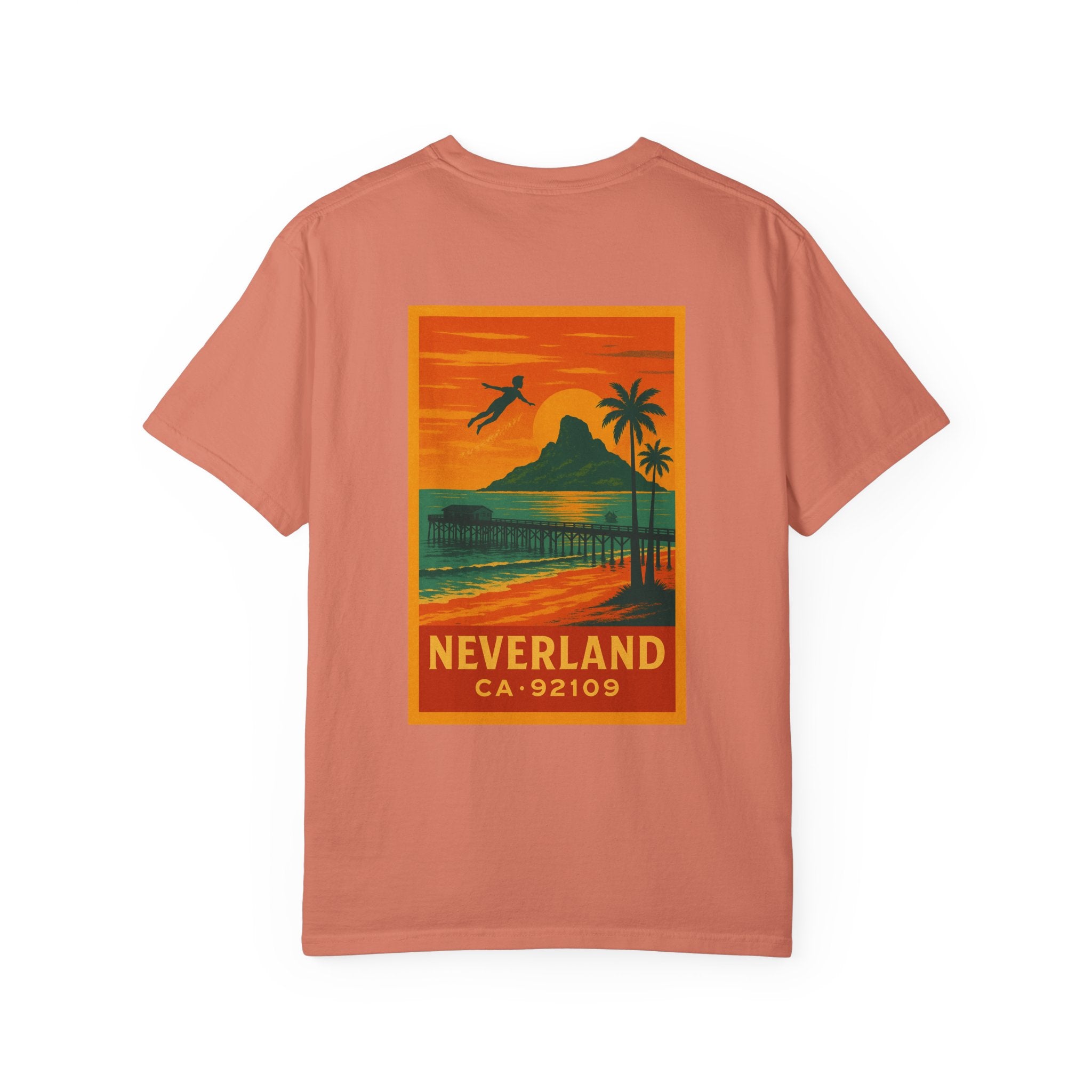 Neverland, CA 92109 Tee