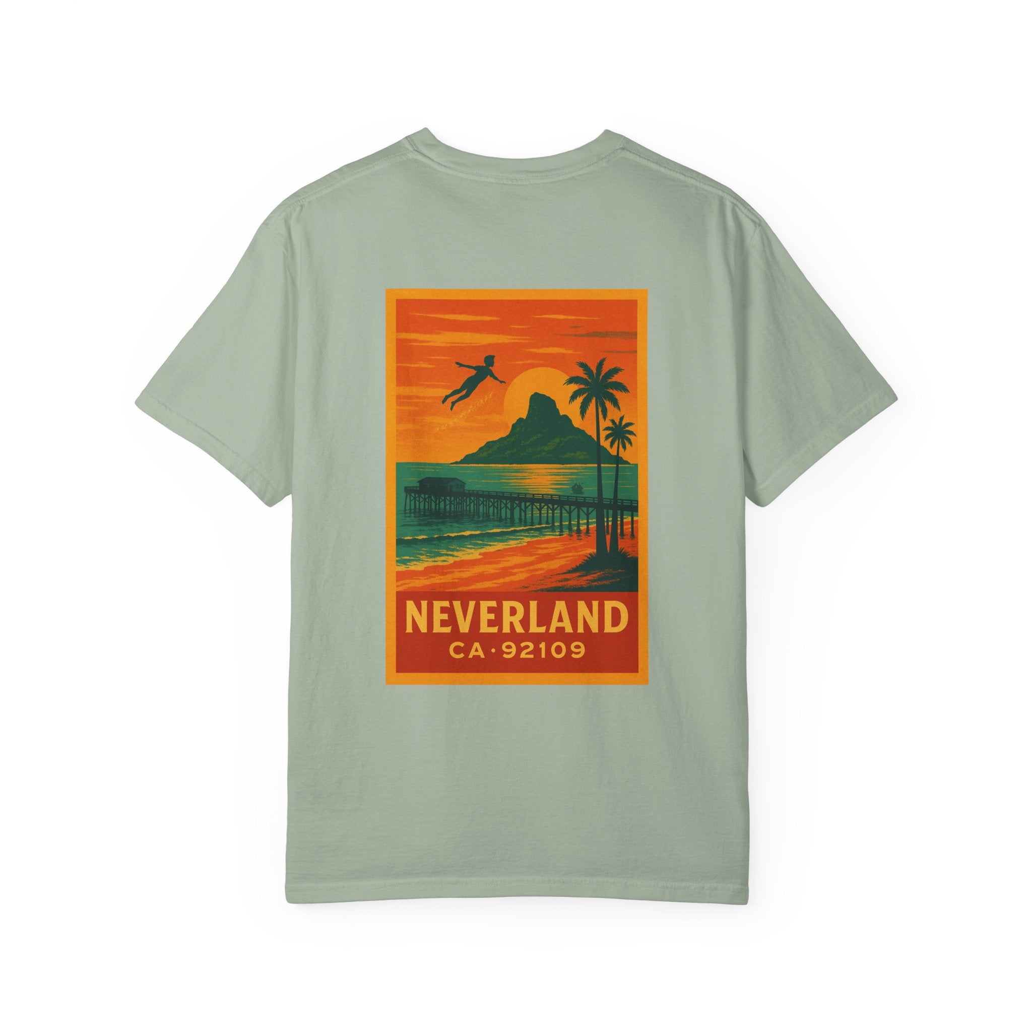 Neverland, CA 92109 Tee